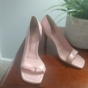 Pink heals never worn
